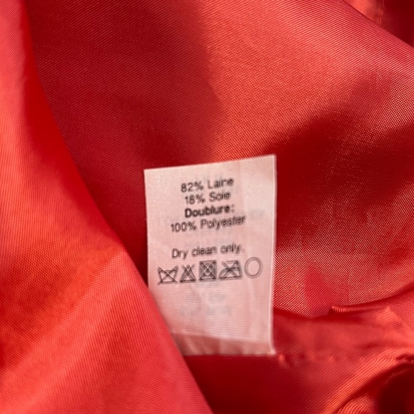 J Crew Orange Dress Size 6 - Picture 5 of 5